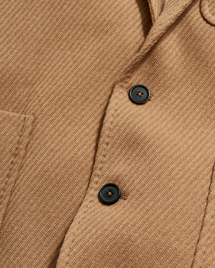 Camel Hair Archie Jacket in Camel