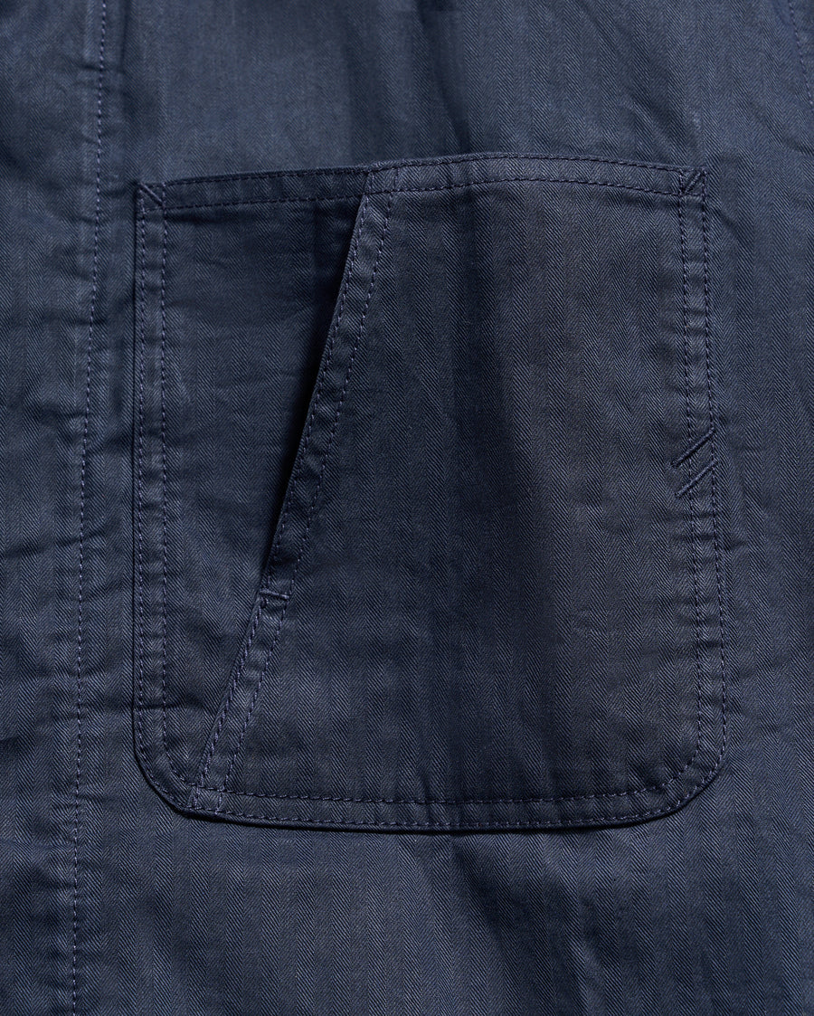 Leroy Shirt Jacket in Carbon Blue