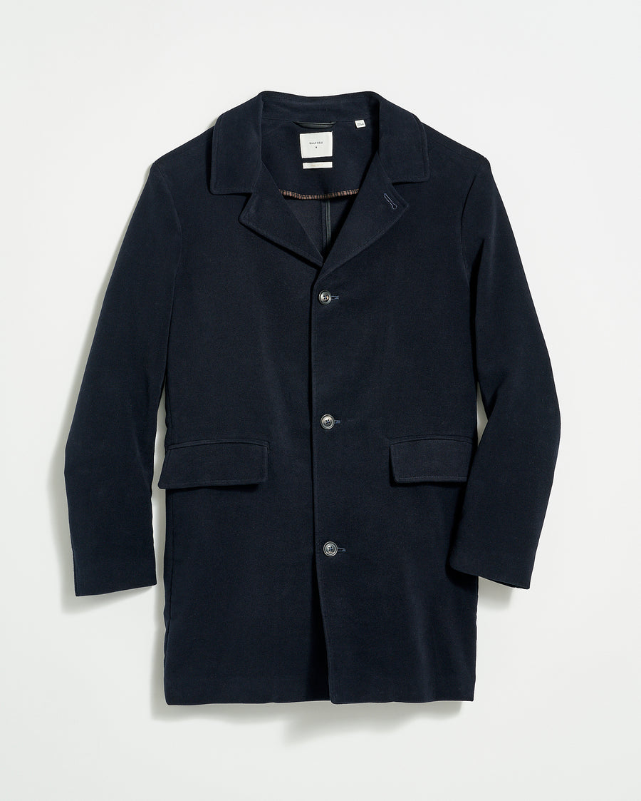 Lancaster Coat in Carbon Blue