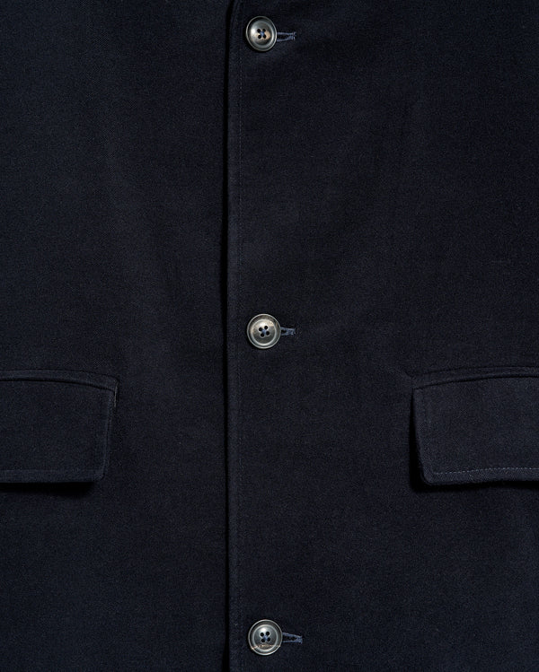 Lancaster Coat in Carbon Blue