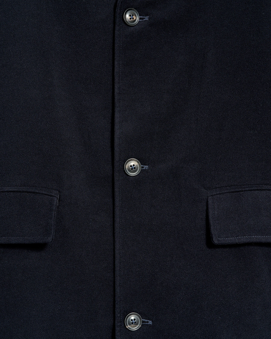 Lancaster Coat in Carbon Blue