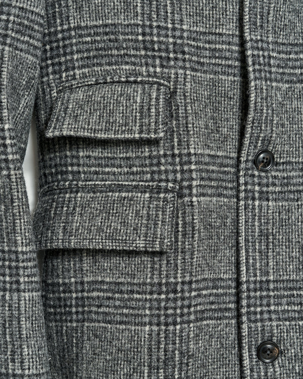 Astor Coat in Charcoal
