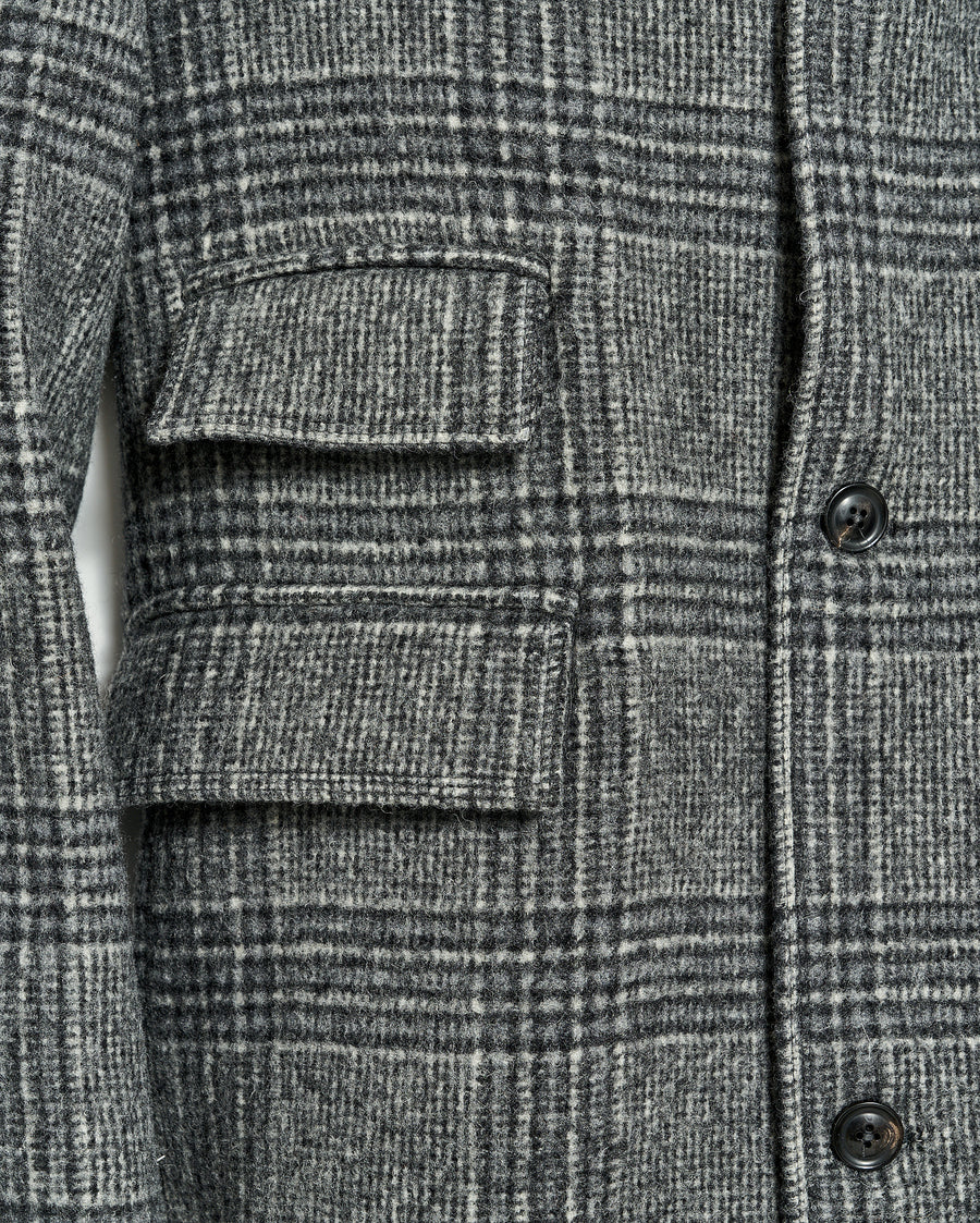 Astor Coat in Charcoal
