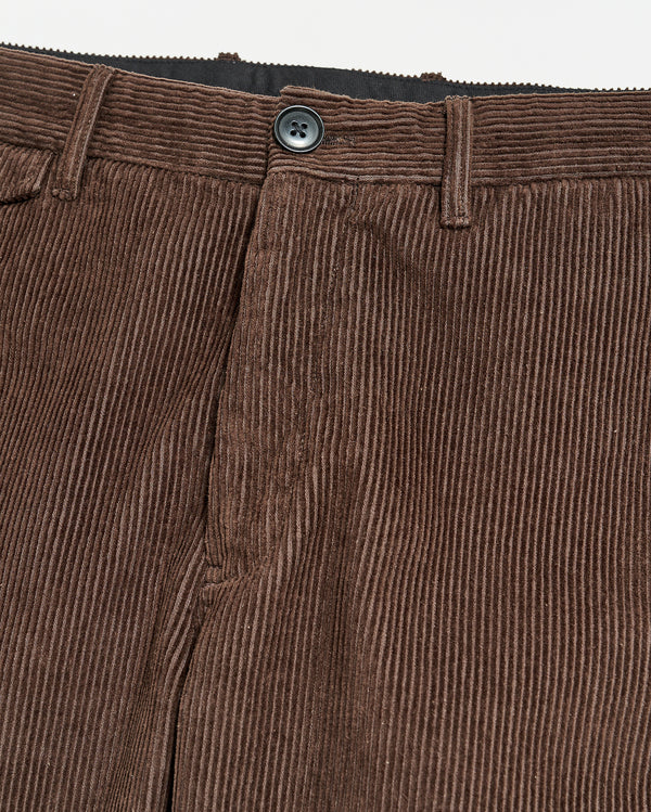 Corduroy Moore Trouser in Chocolate