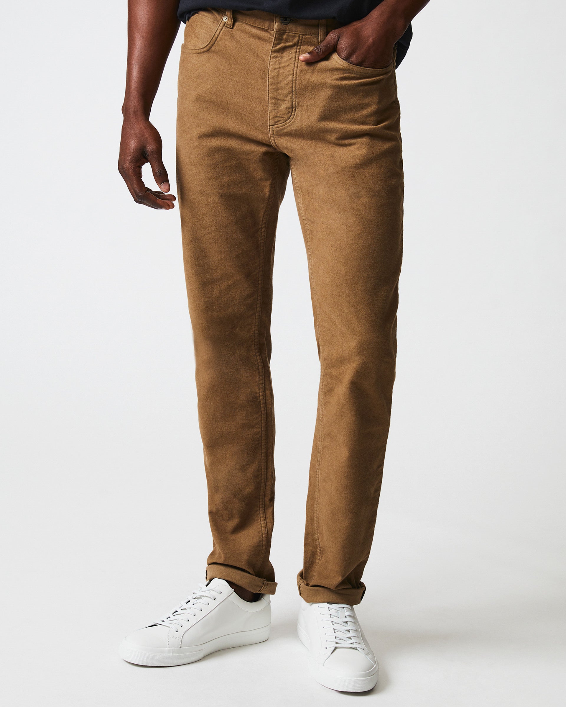 Men Loose Brown Denim Pants Straight Wide Leg Jeans Trousers Distressed |  eBay-nttc.com.vn