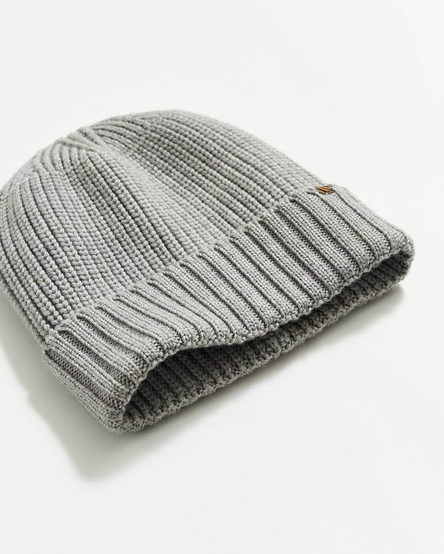 WOOL RIBBON BEANIE