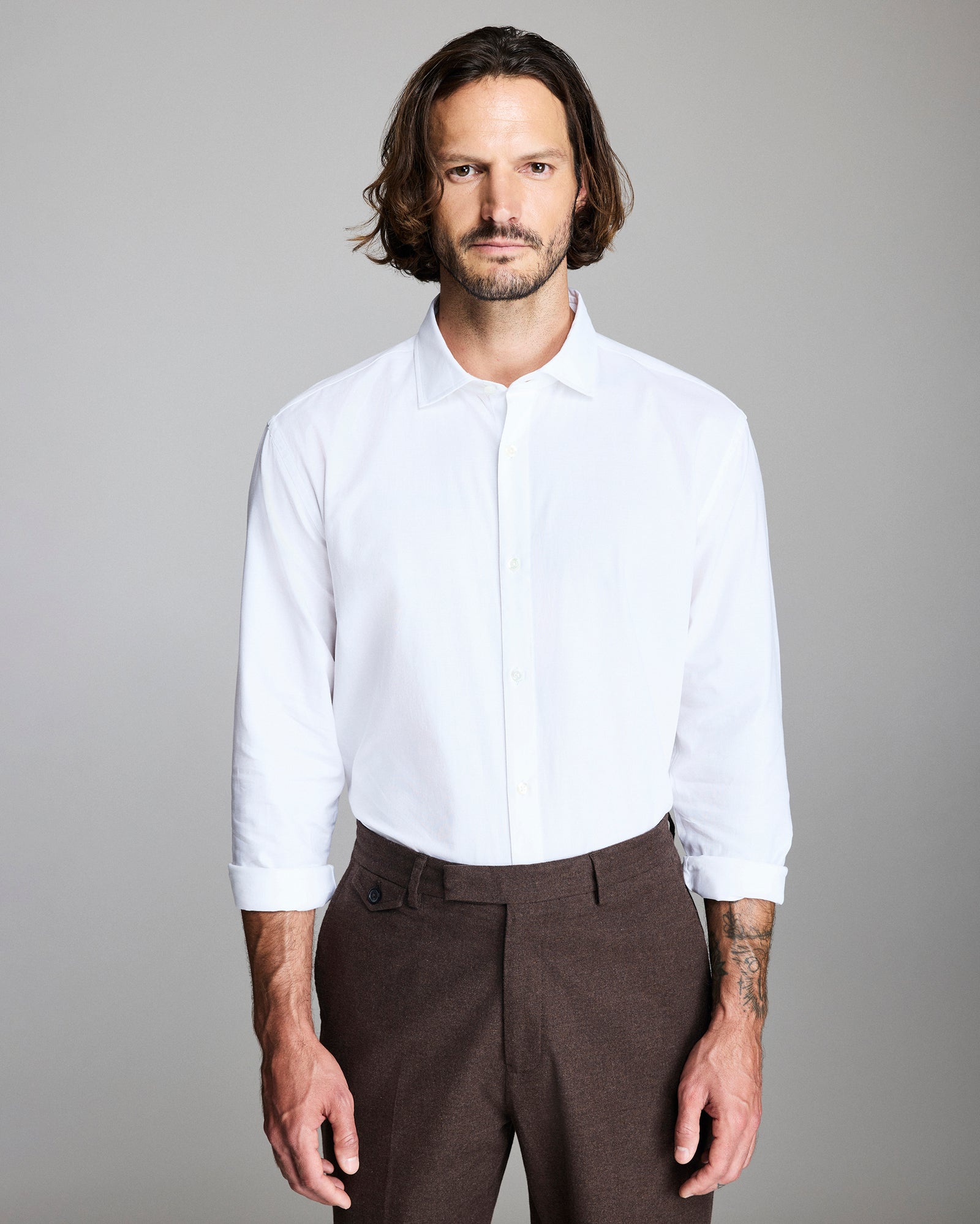 Oxford Hutcheson Dress Shirt - Standard Fit Oxford Hutcheson Dress Shirt - Standard Fit