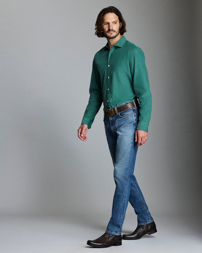 CORDUROY CEDAR SHIRT	DARK FOREST