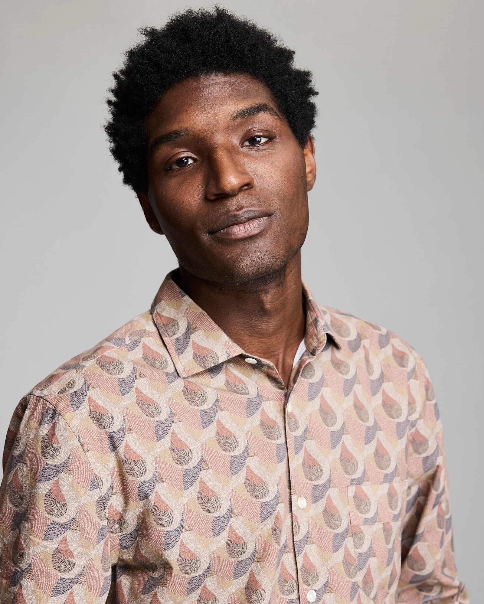 Flow Pickwick Shirt in Seasonal Flow Print | Billy Reid