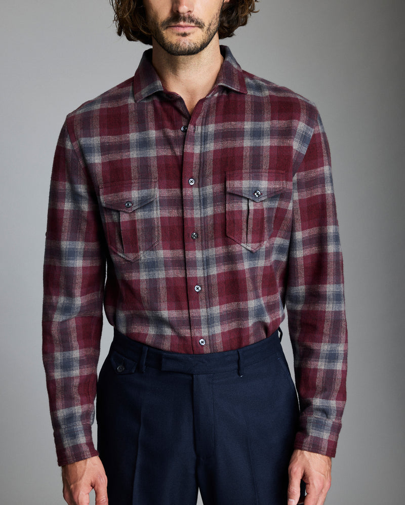 Brushed Bold Plaid Scout Shirt