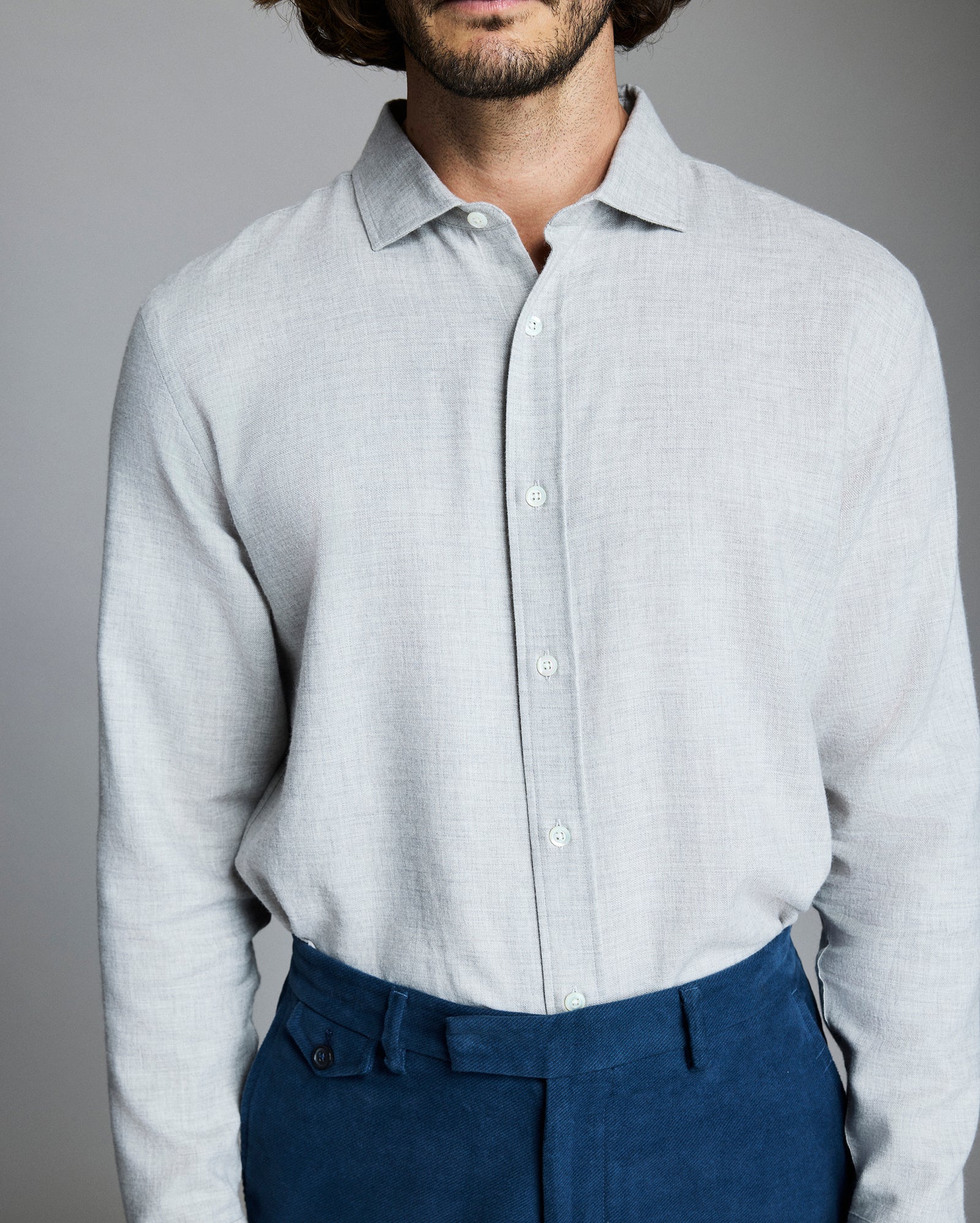 Cotton Wool Cedar Shirt