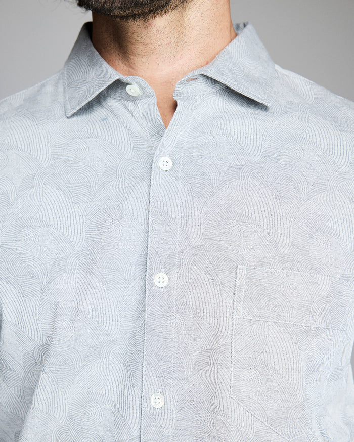 Melange Flow Pickwick Shirt