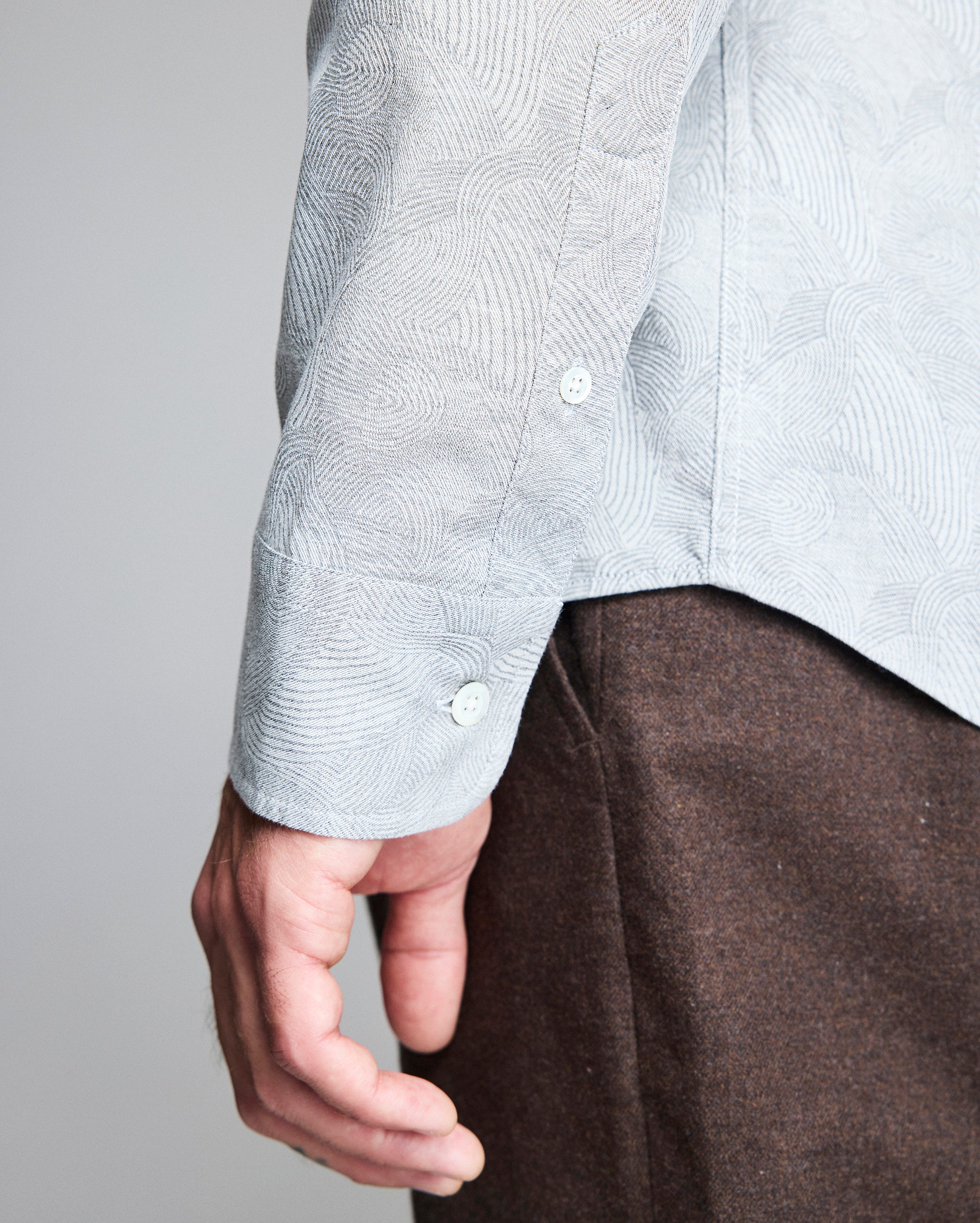 Melange Flow Pickwick Shirt