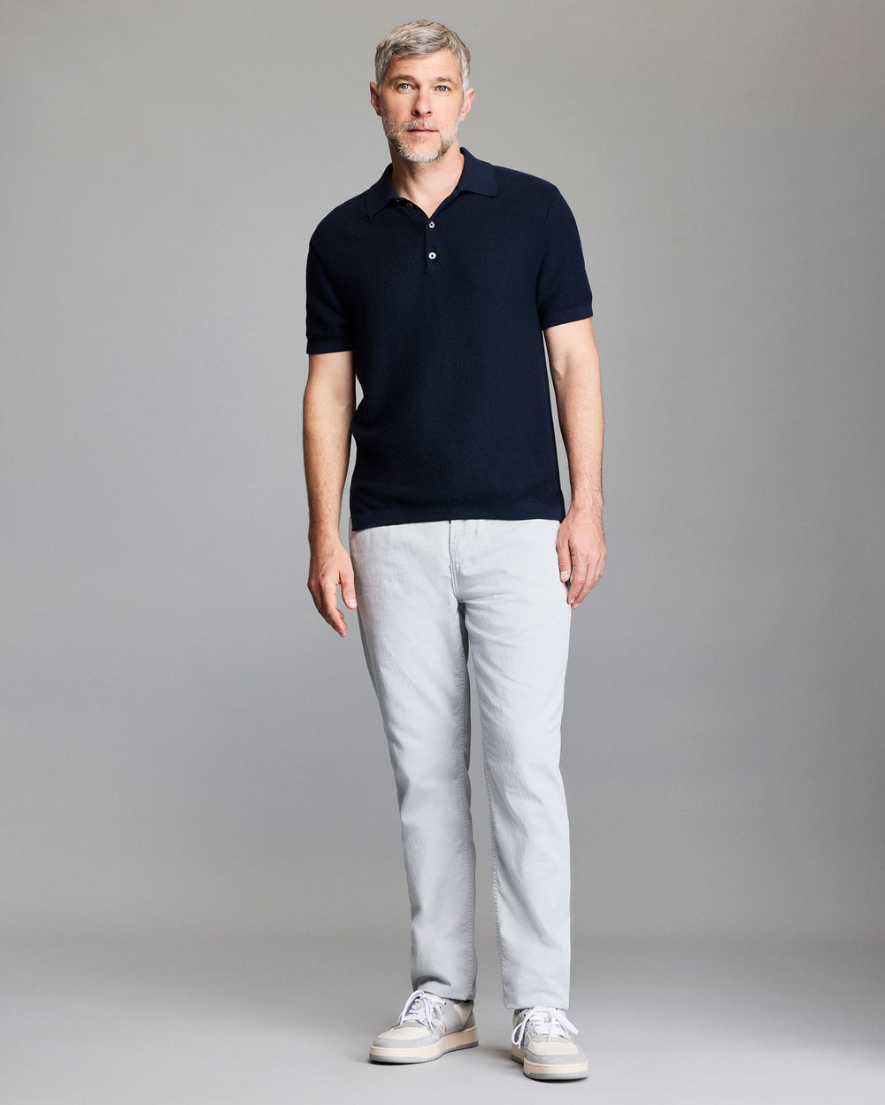 Pique Sweater Polo