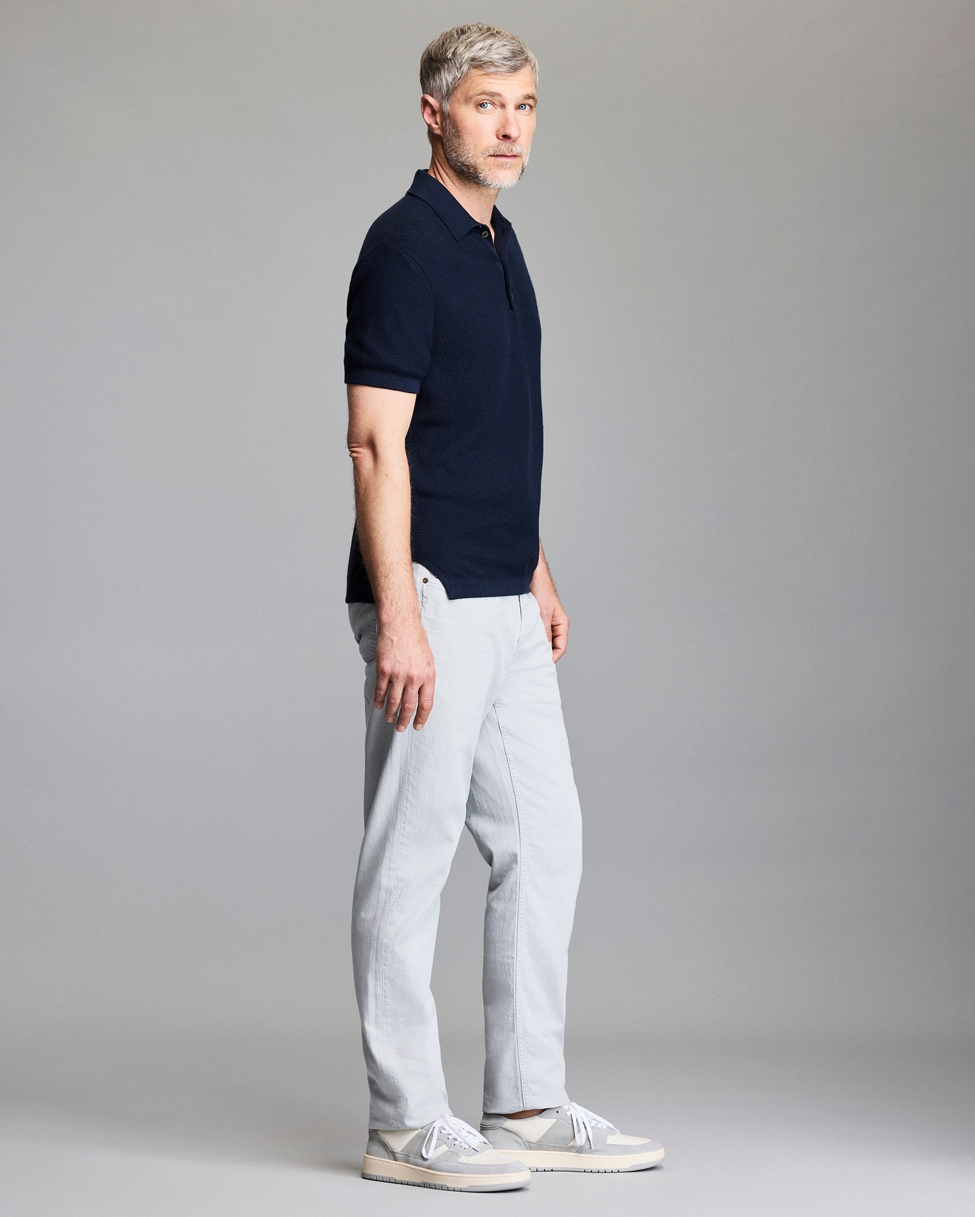 Pique Sweater Polo