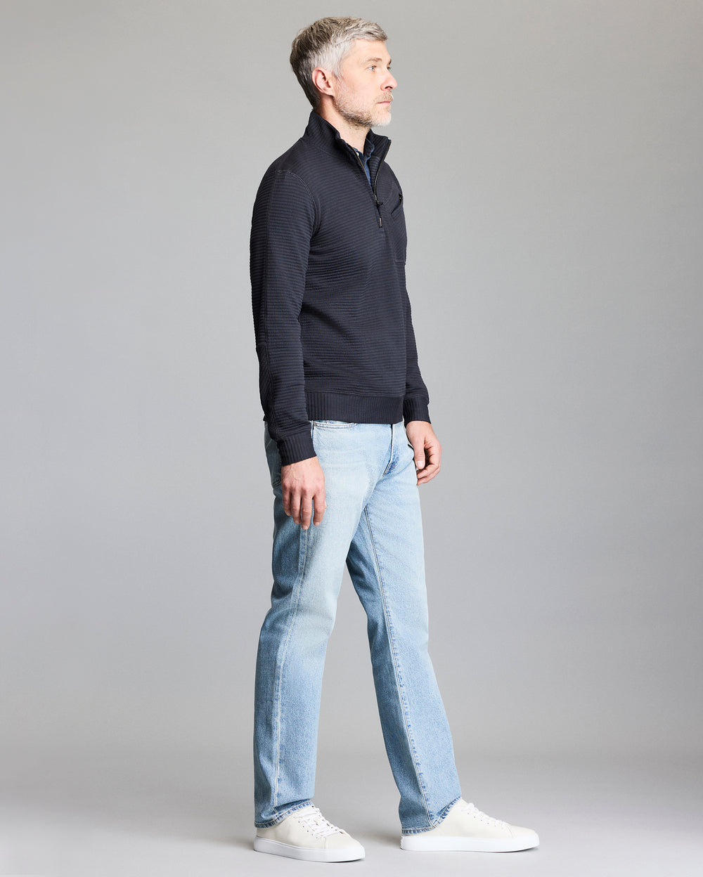 Quilted Half Zip