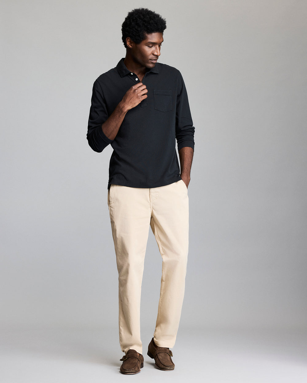 Long Sleeve Pensacola Polo