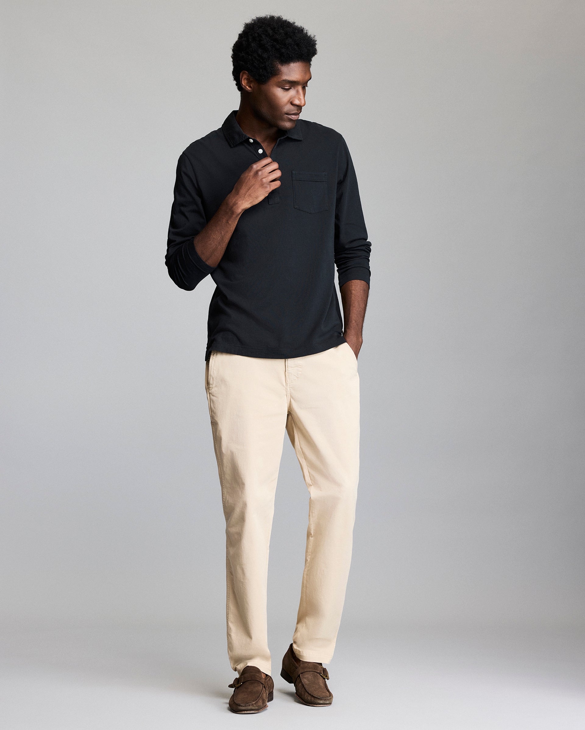 Long Sleeve Pensacola Polo