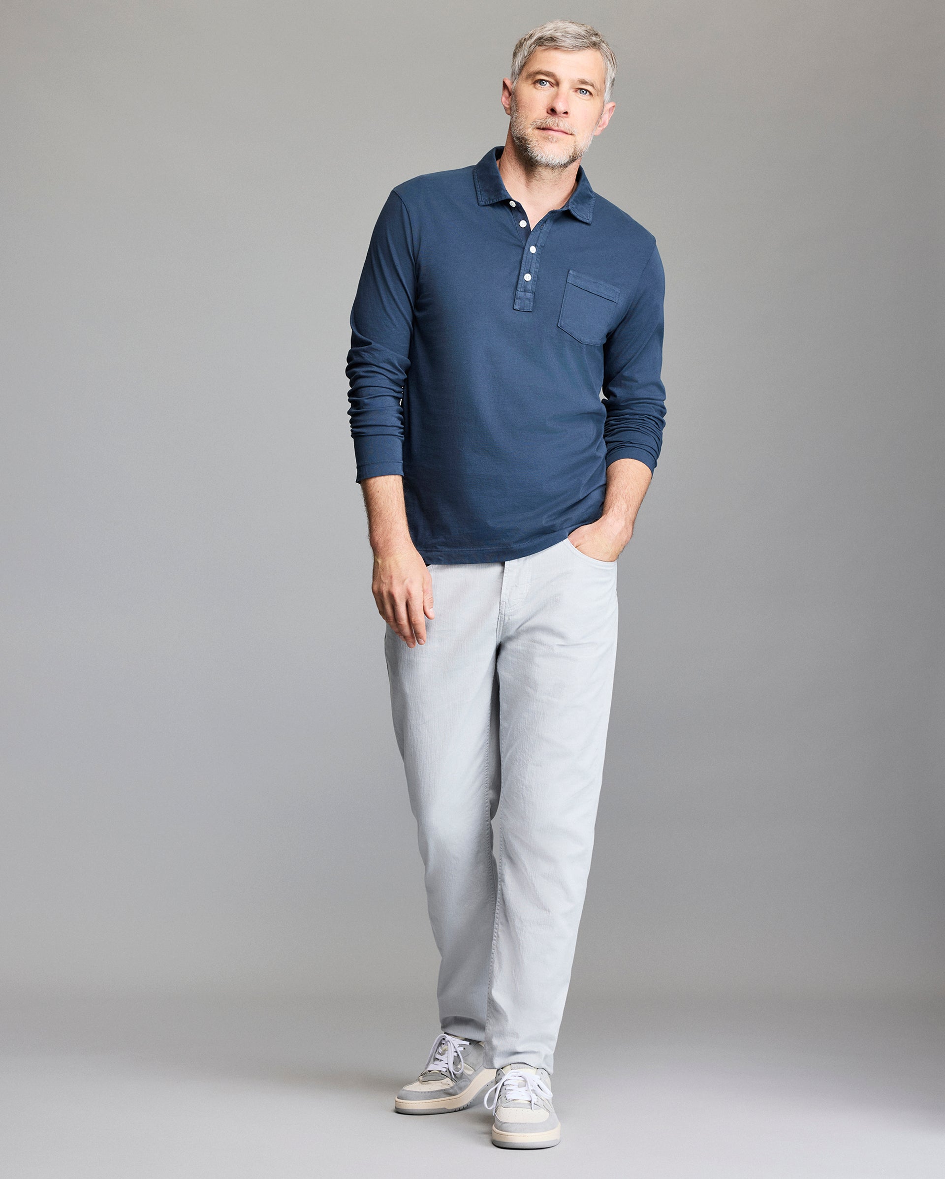 Long Sleeve Pensacola Polo