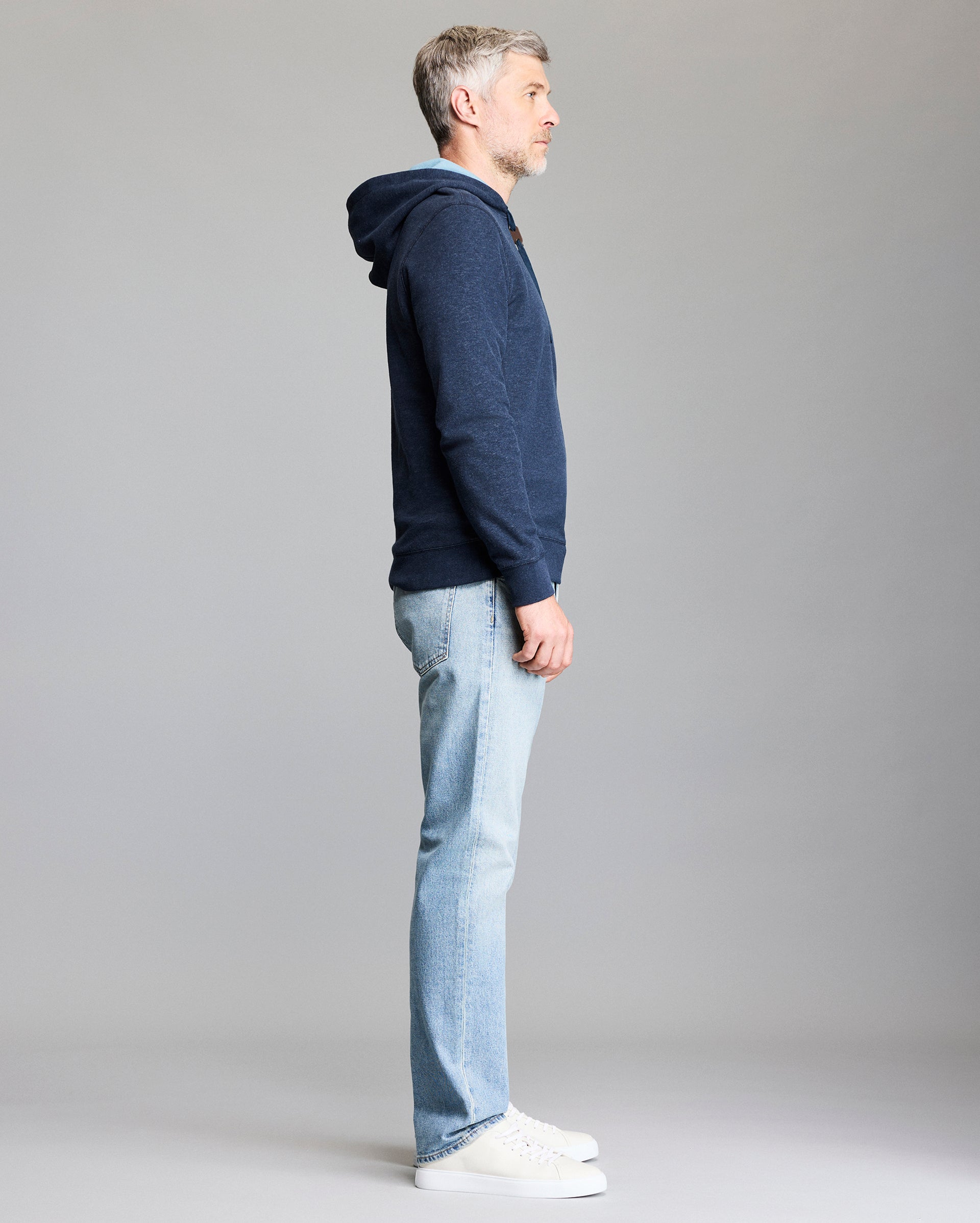 Rib Hoodie Pullover