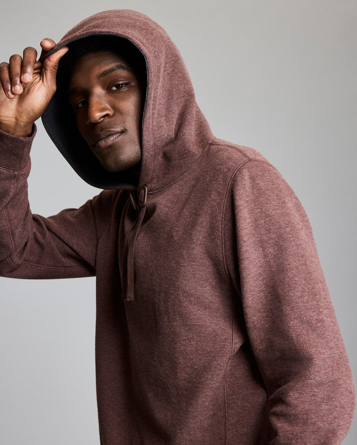 Rib Hoodie Pullover