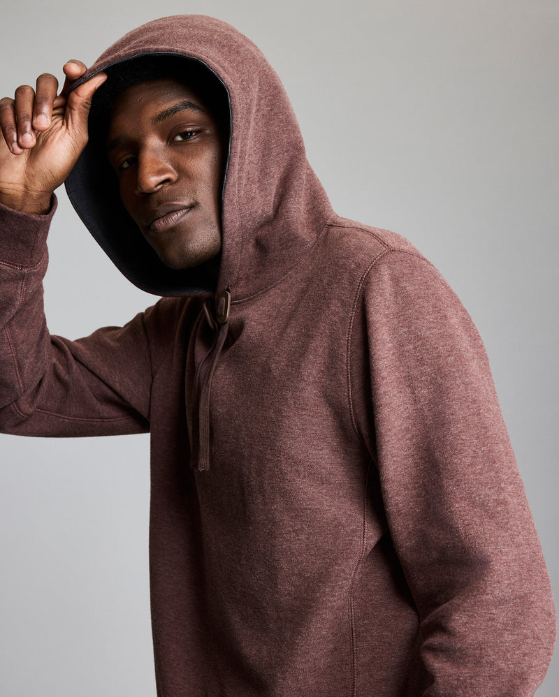 Rib Hoodie Pullover