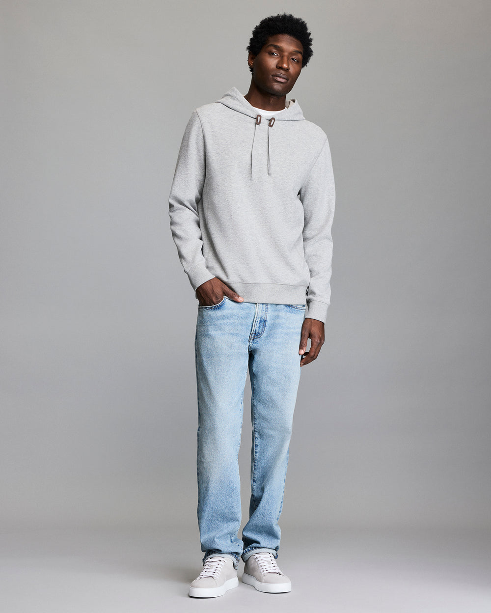 Rib Hoodie Pullover