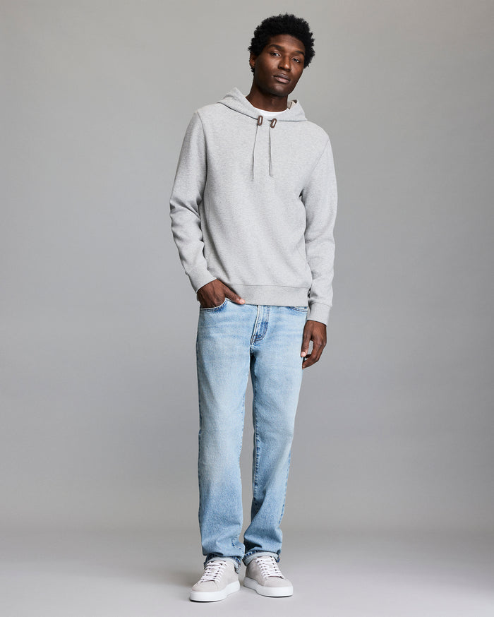 Rib Hoodie Pullover
