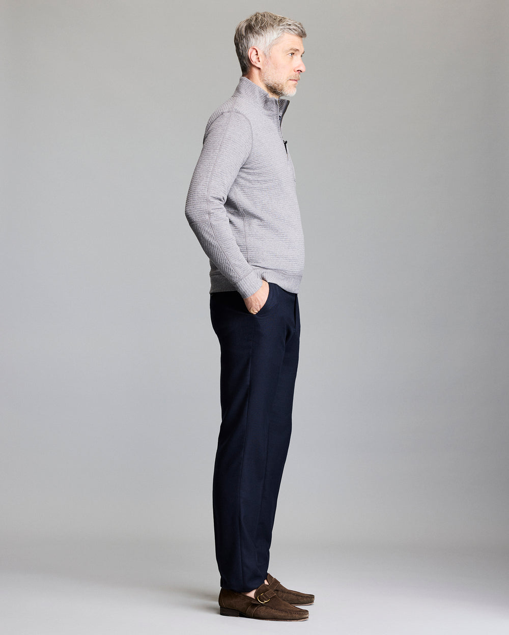 Quilted Half Zip