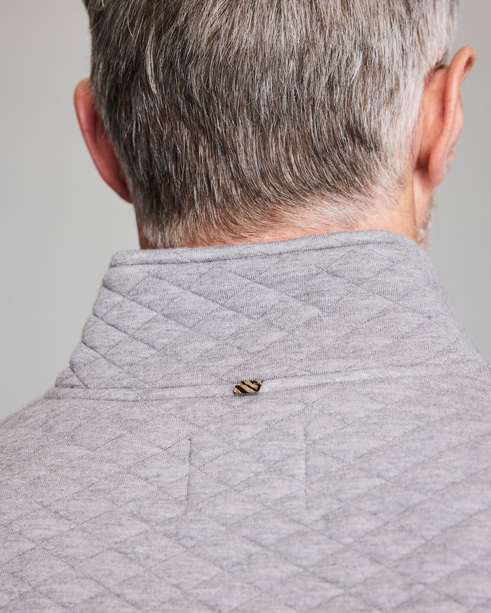 Diamond Quilt Half Zip