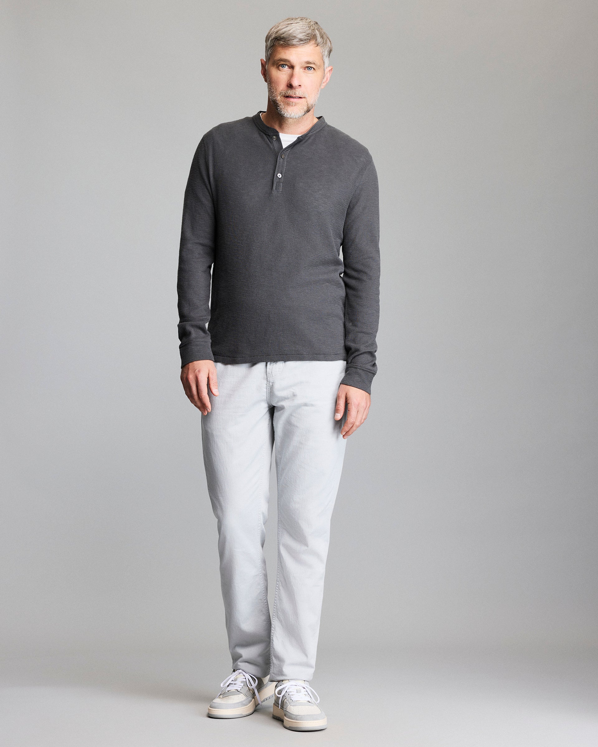 Slub Tuck Henley