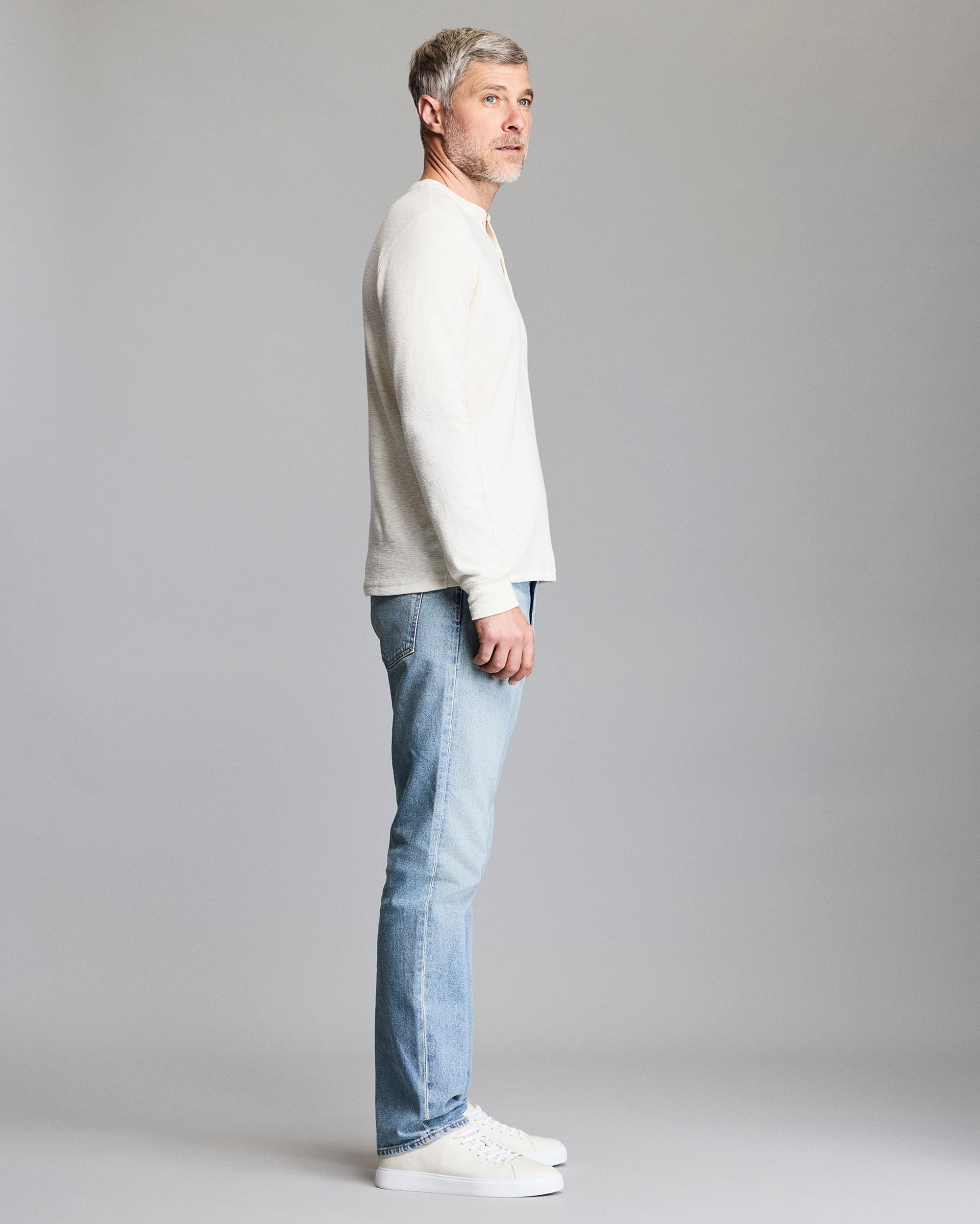 Slub Tuck Henley