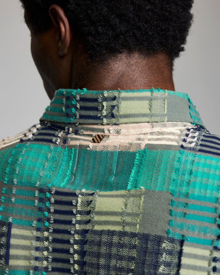 Numajiri Box Jacquard Polo