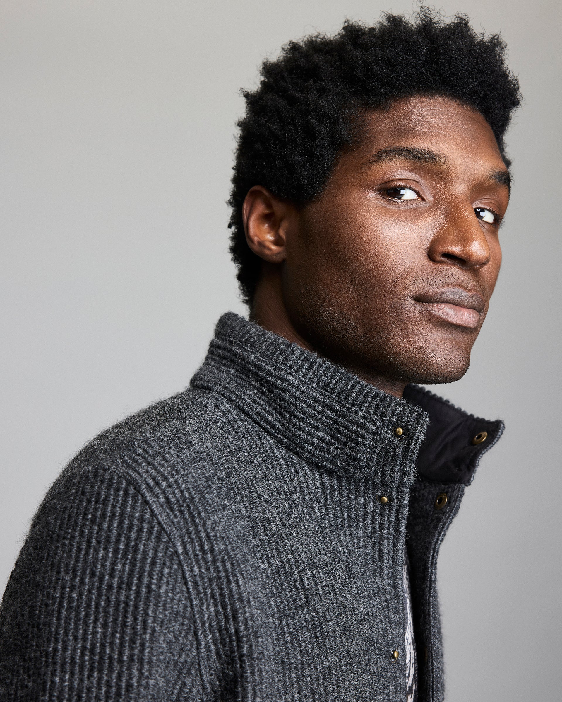 Numajiri Japanese Boucle Wool Corded Jacket | Billy Reid