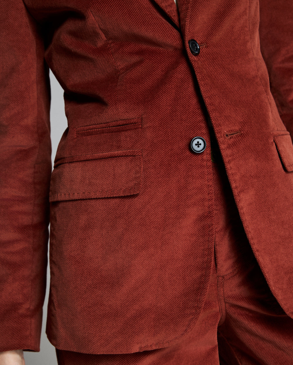 Buttons and pocket