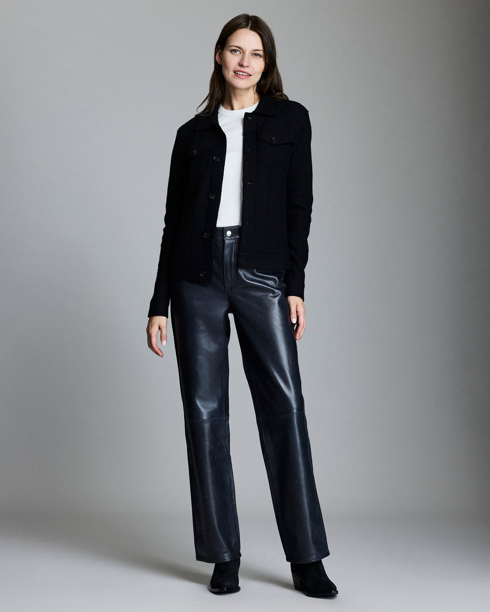 Boiled Wool Trucker Jacket