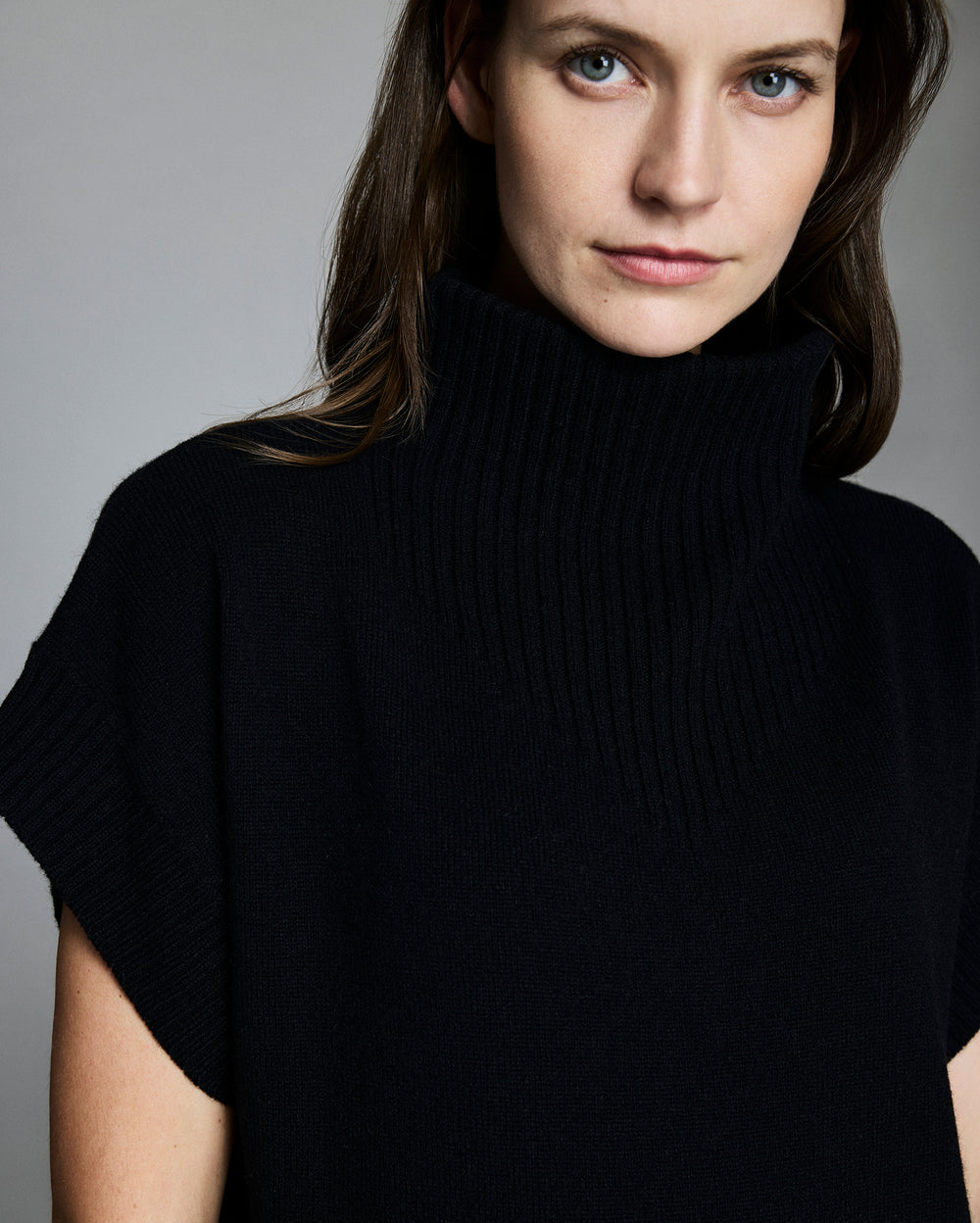 Funnel Neck Sweater Dress