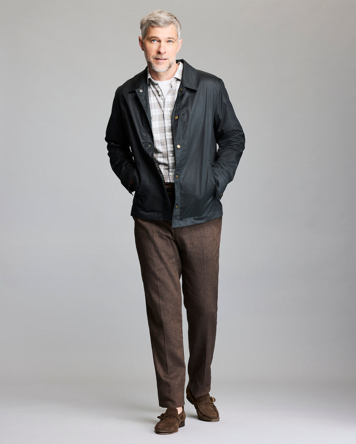 Billy Reid Harrison Jacket, Dark Rosin Billy Reid Harrison Jacket, Dark Rosin