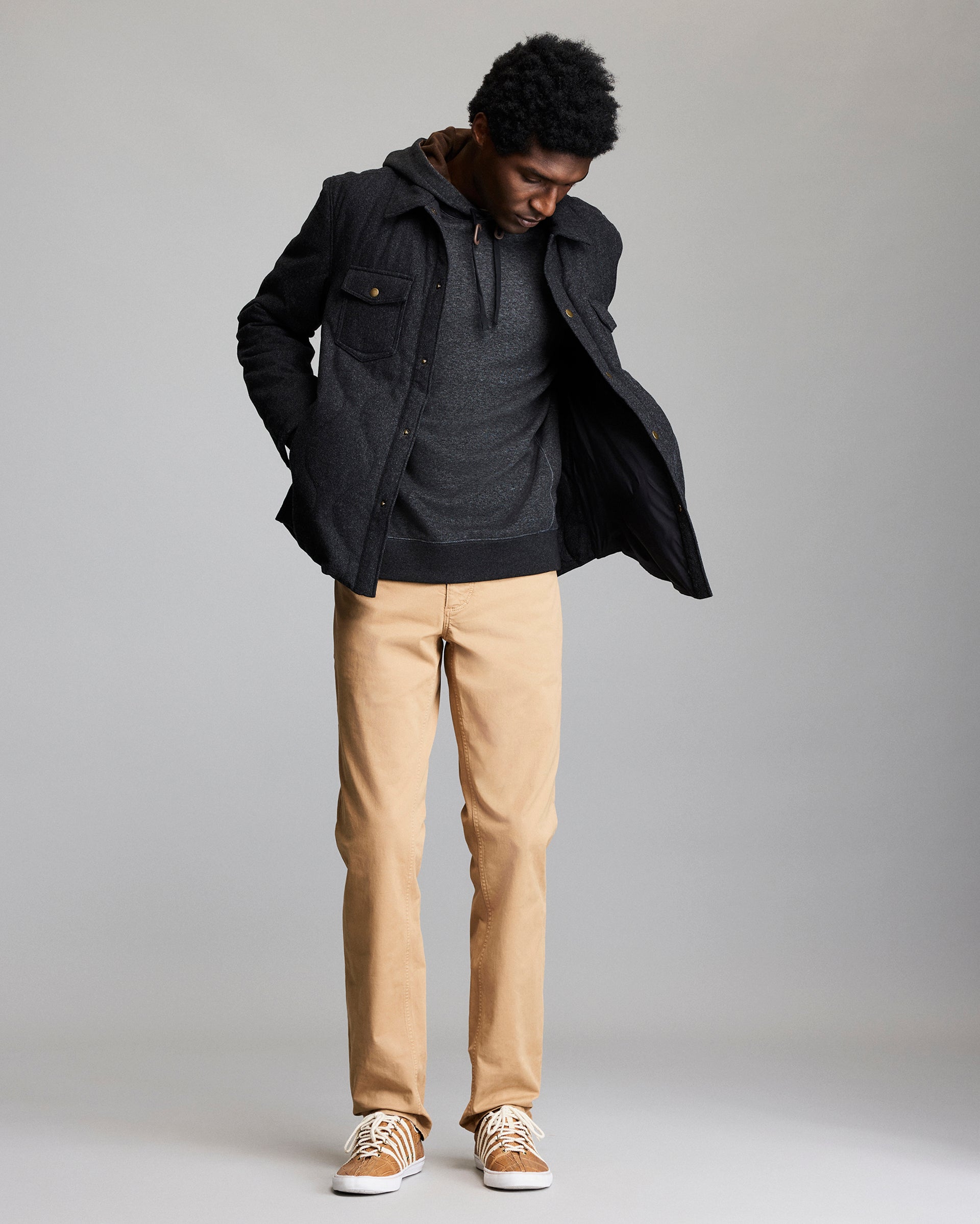 Onion Quilted Theo Shirt Jacket Insulated | Billy Reid