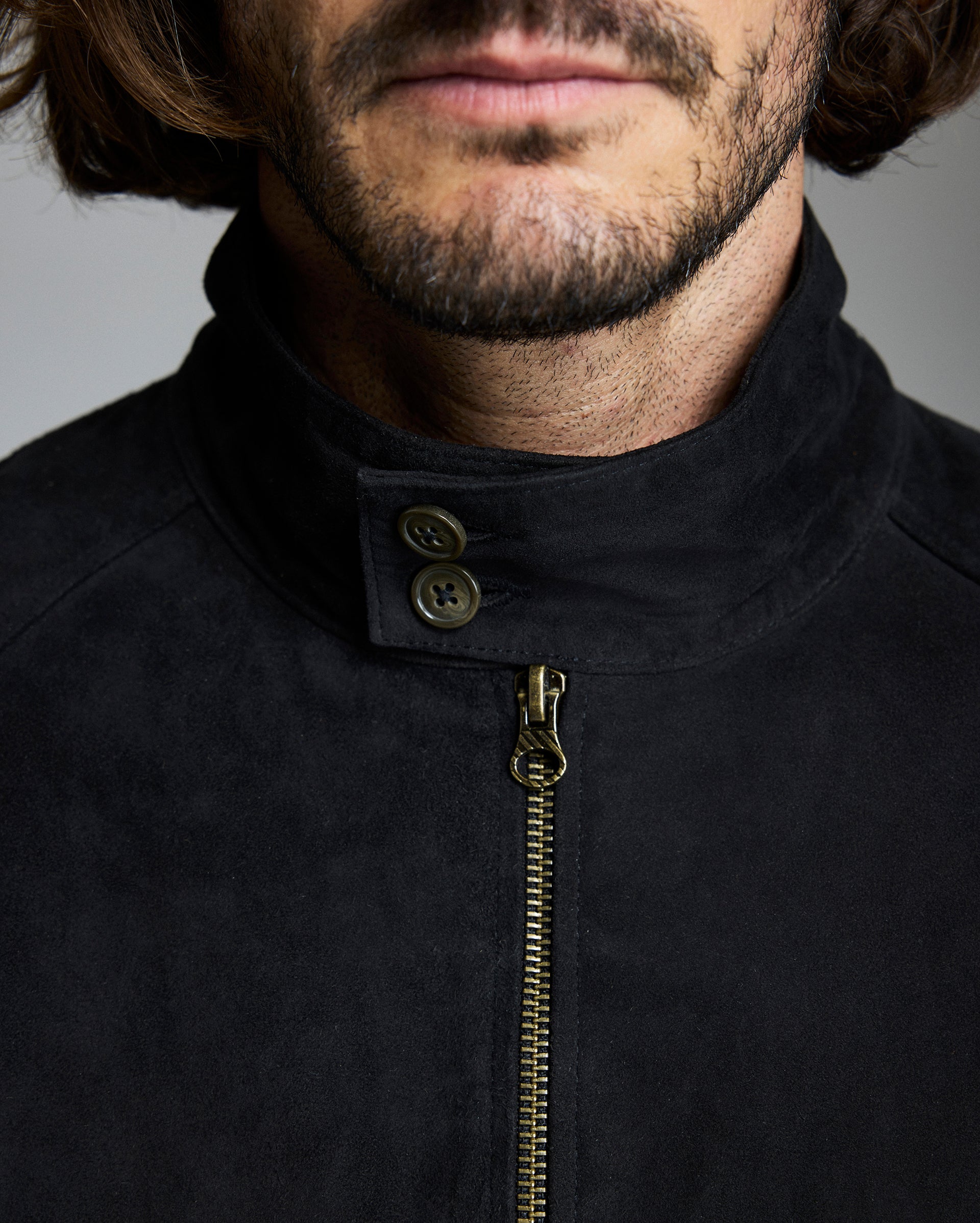 Suede Barracuda Jacket - 100% Goat Suede | Billy Reid