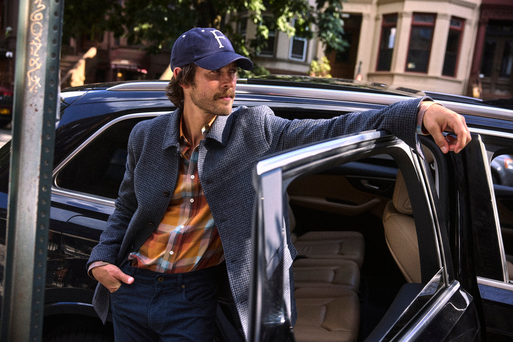 Model wears the Bennet Jacket