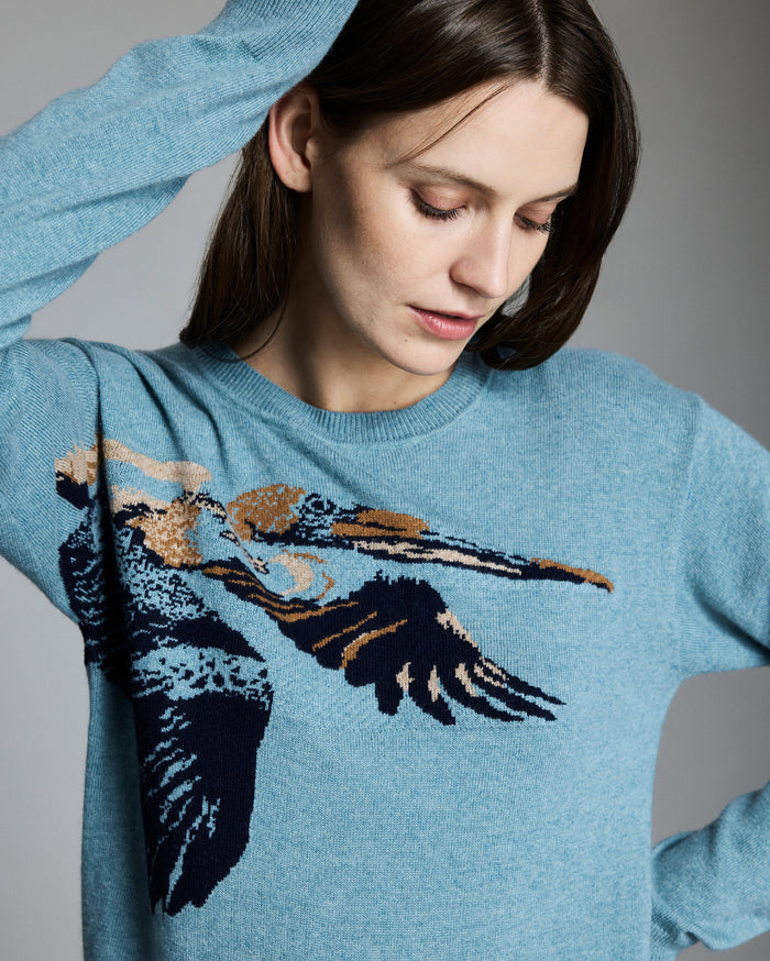 Bradley Gordon x Billy Reid Pelican Sweater
