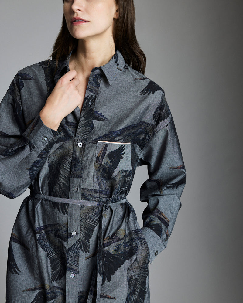Bradley Gordon x Billy Reid Pelican MSL 1 Pocket Maxi Dress