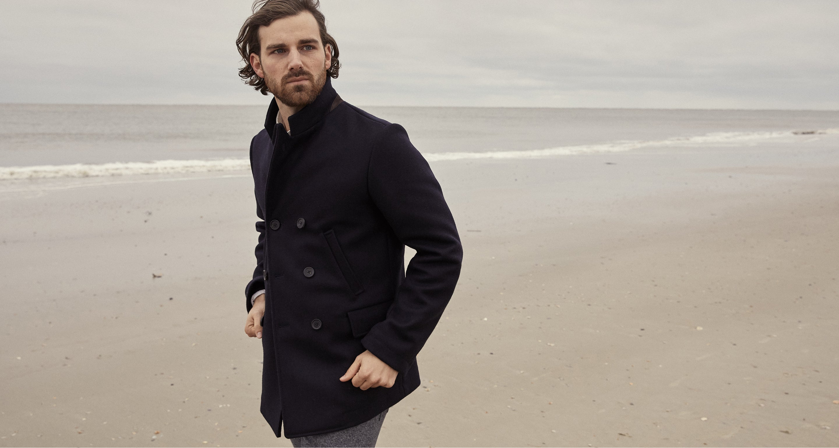 An Icon: The Bond Peacoat | Men's Jackets & Outerwear | Billy Reid