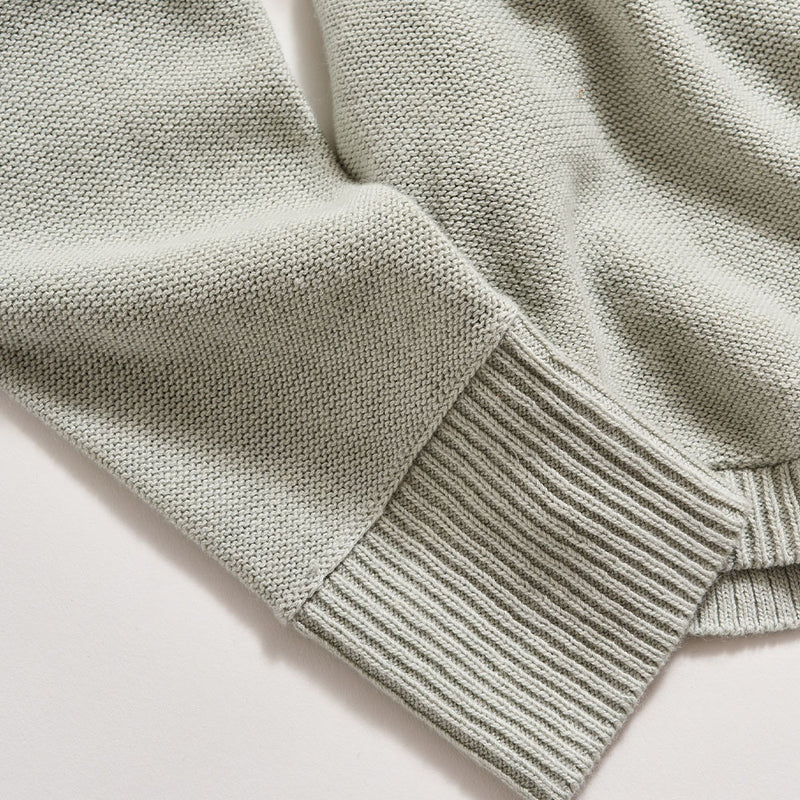 Cotton Linen Shirttail Sweater