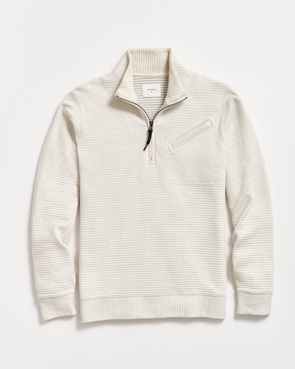 QUILTED HALF ZIP