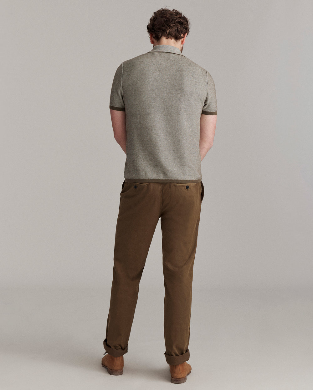 Birdseye Pique Sweater Polo