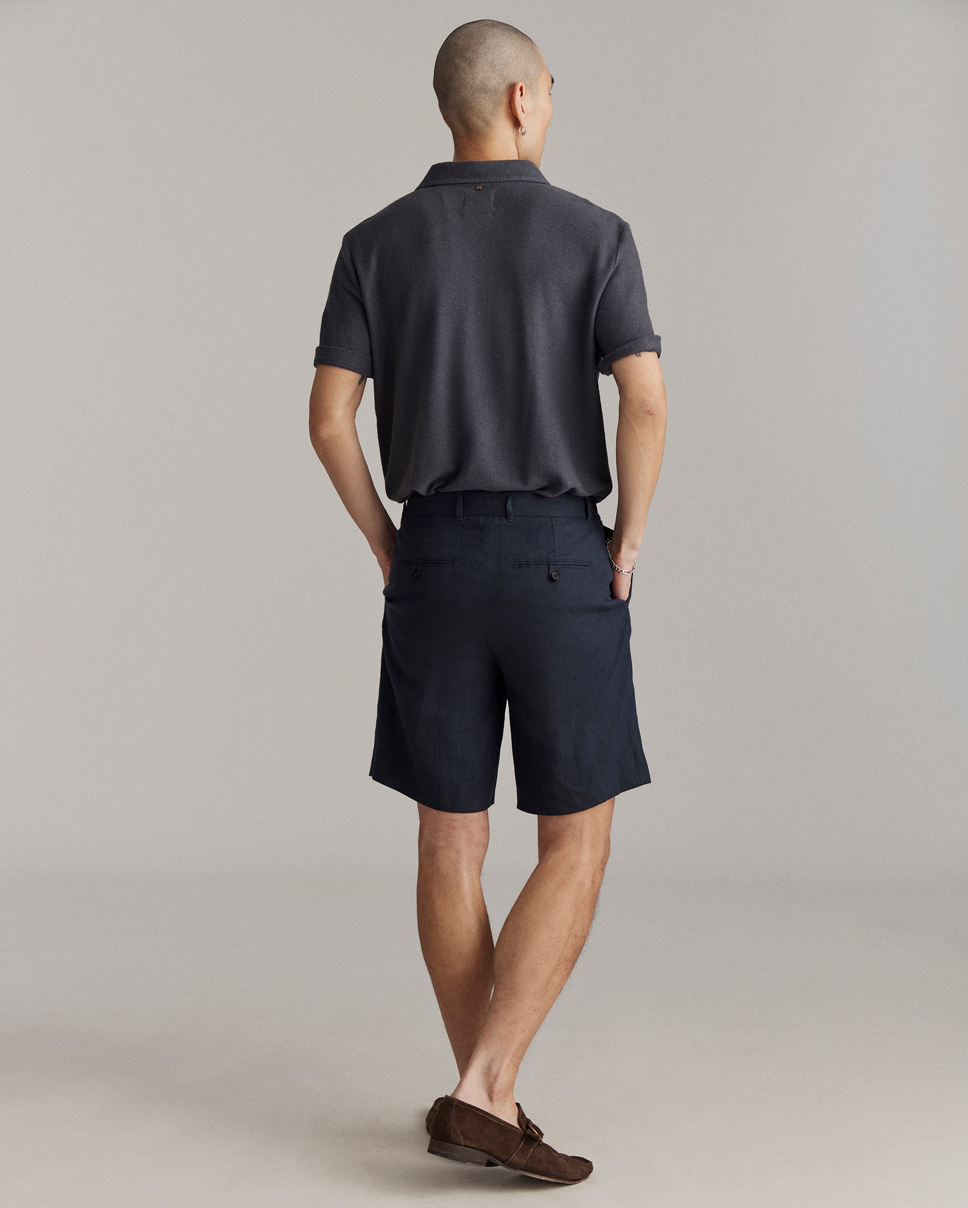 Hemp Cotton Twill Polo