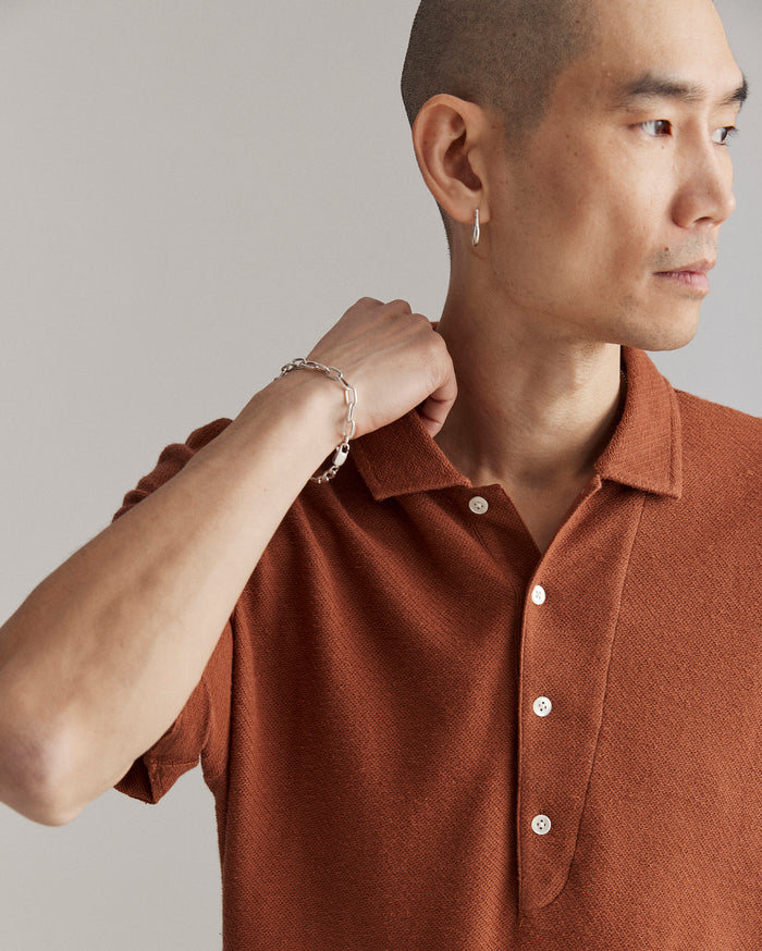 Hemp Cotton Twill Polo