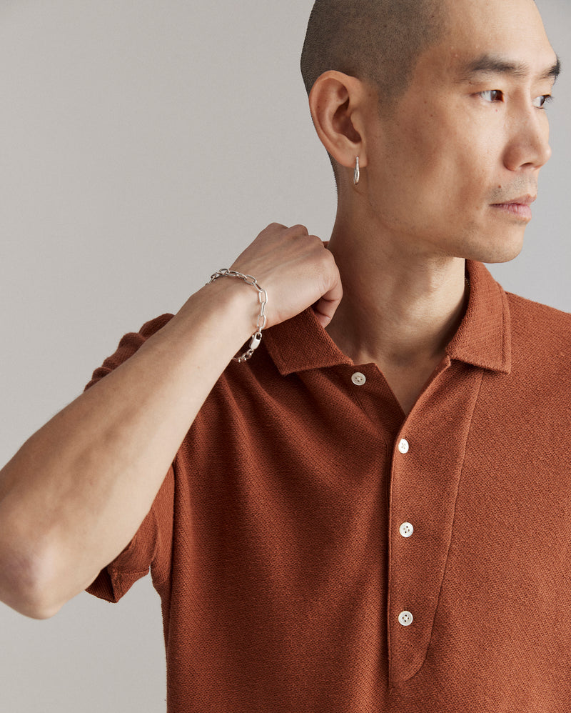 Hemp Cotton Twill Polo